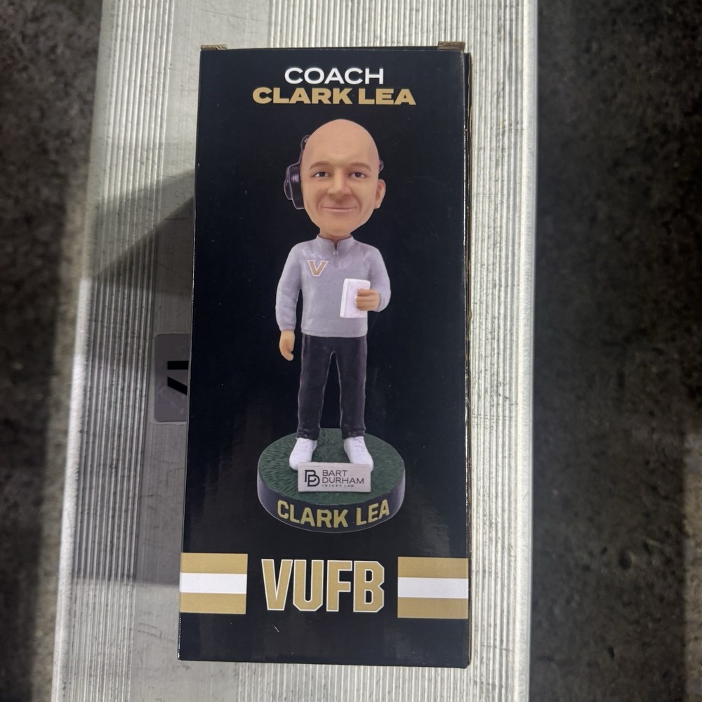 Vanderbilt Football Bobblehead - Coach Clark Lea